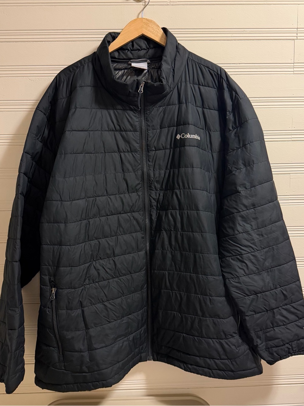 Columbia Men’s Black Quilted Lightweight Puffer Jacket 3X
